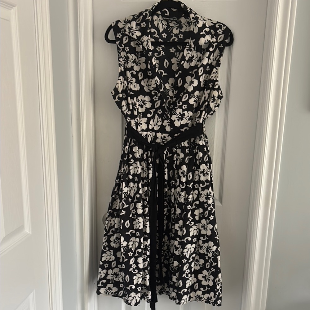 Retro-inspired Sleeveless Dress-XL